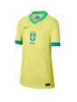 Brazil Zenski Domaci Dres Copa America 2024 Kratak Rukavima